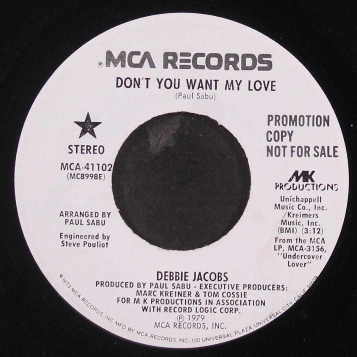 don't you want my love / same by DEBBIE JACOBS