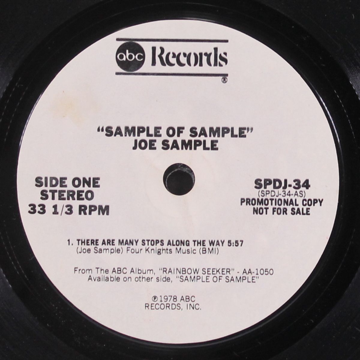 sample of sample by JOE SAMPLE