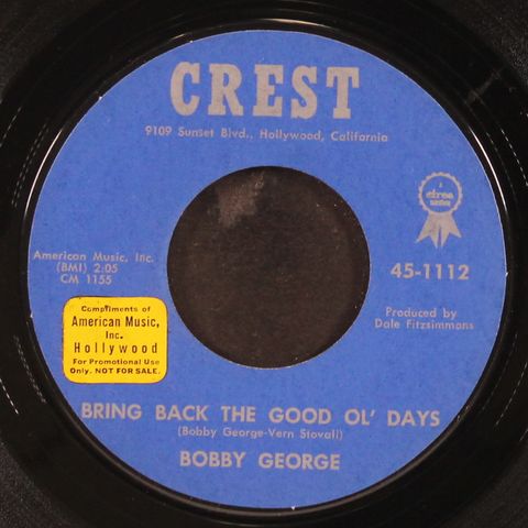 BOBBY GEORGE
