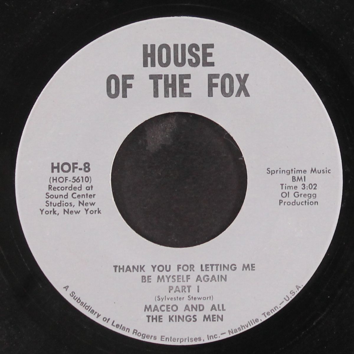 thank you for letting me be myself again / part 2 by MACEO & ALL THE KING'S MEN