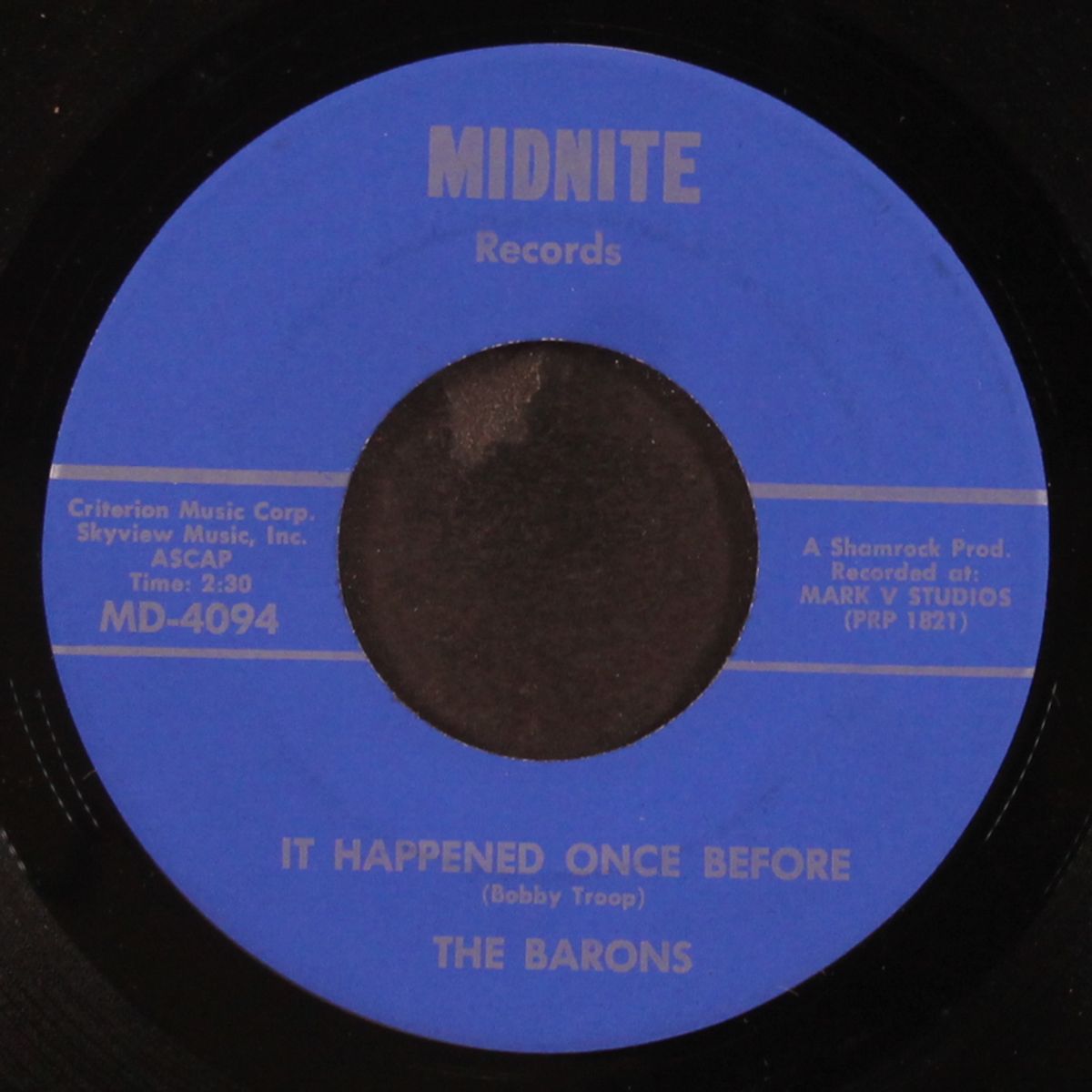 it happened once before / there goes my heart by BARONS