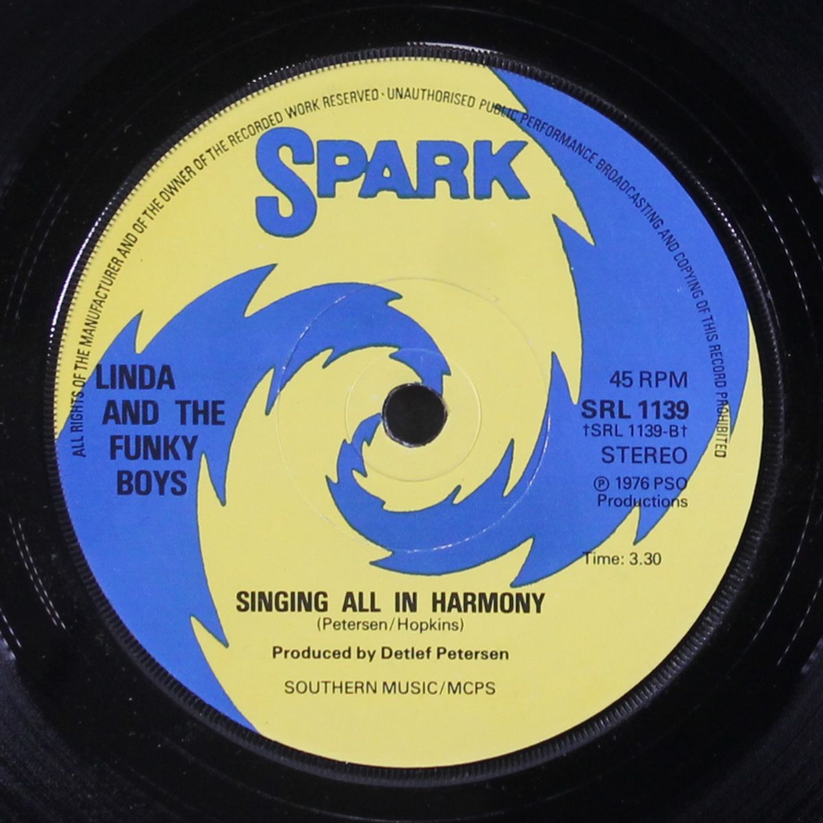 sold my rock 'n' roll / singing all in harmony by LINDA & FUNKY BOYS