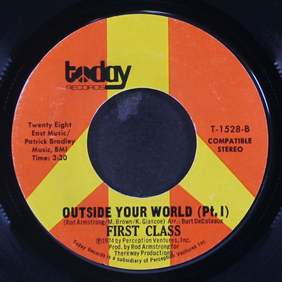 what about me / outside your world by FIRST CLASS