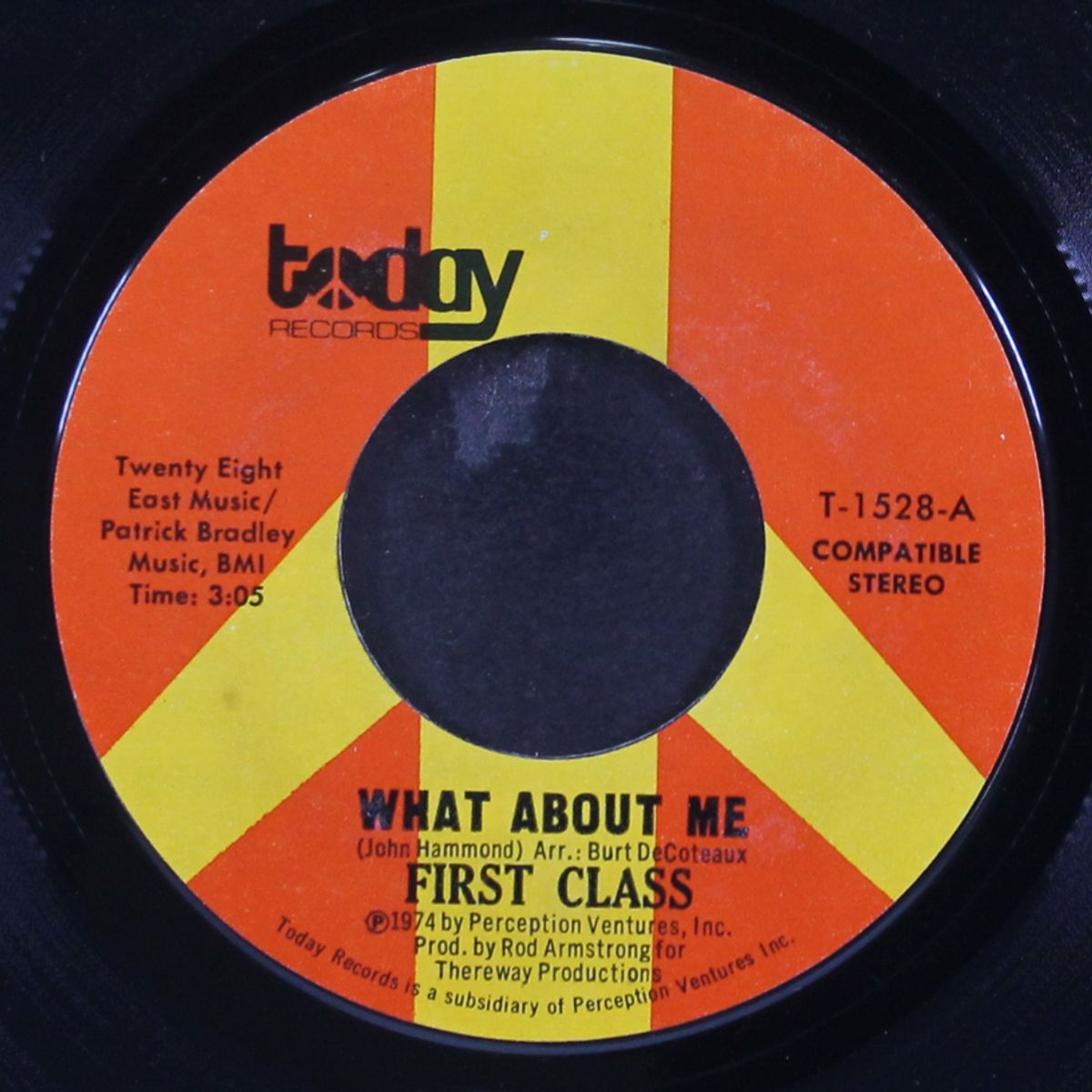 what about me / outside your world by FIRST CLASS