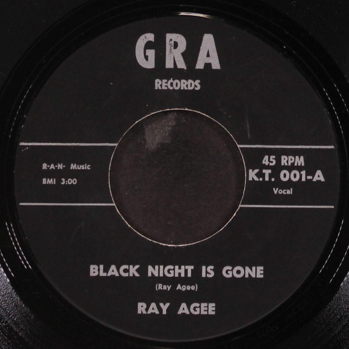 black night is gone / tijuana by RAY AGEE