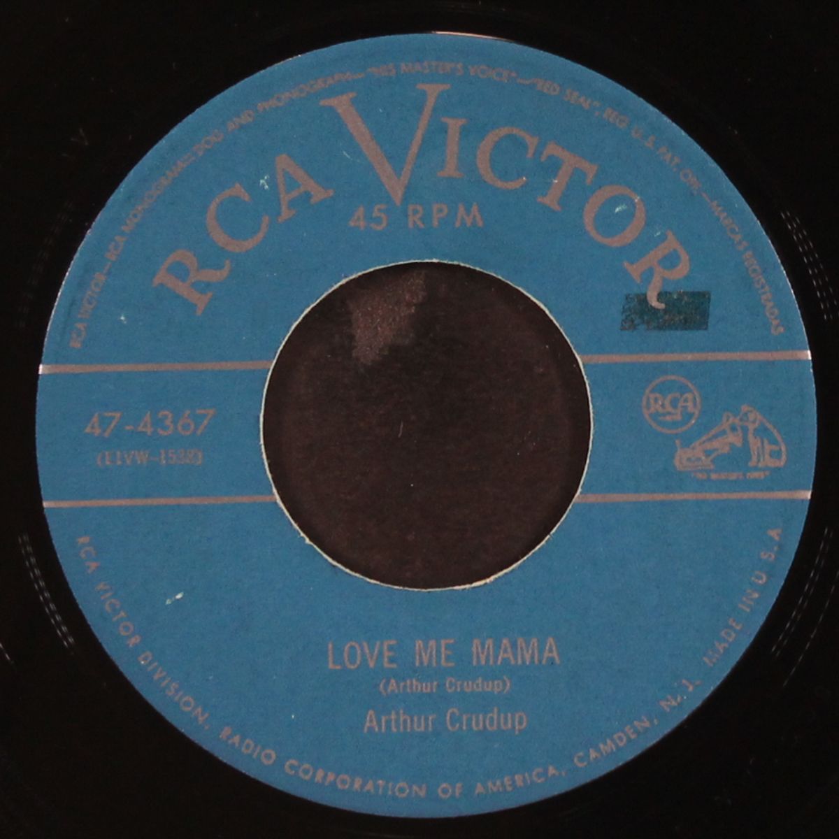where did you stay last night / love me mama by ARTHUR CRUDUP