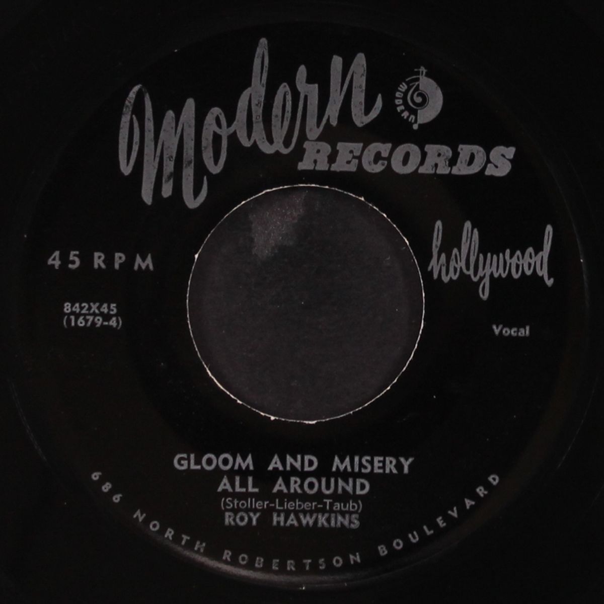 i walk alone / gloom and misery by ROY HAWKINS