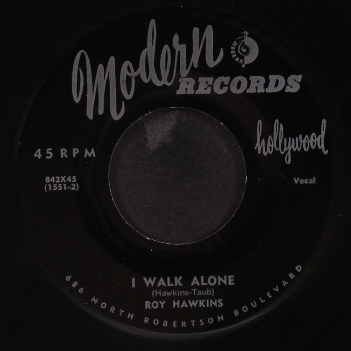 i walk alone / gloom and misery by ROY HAWKINS