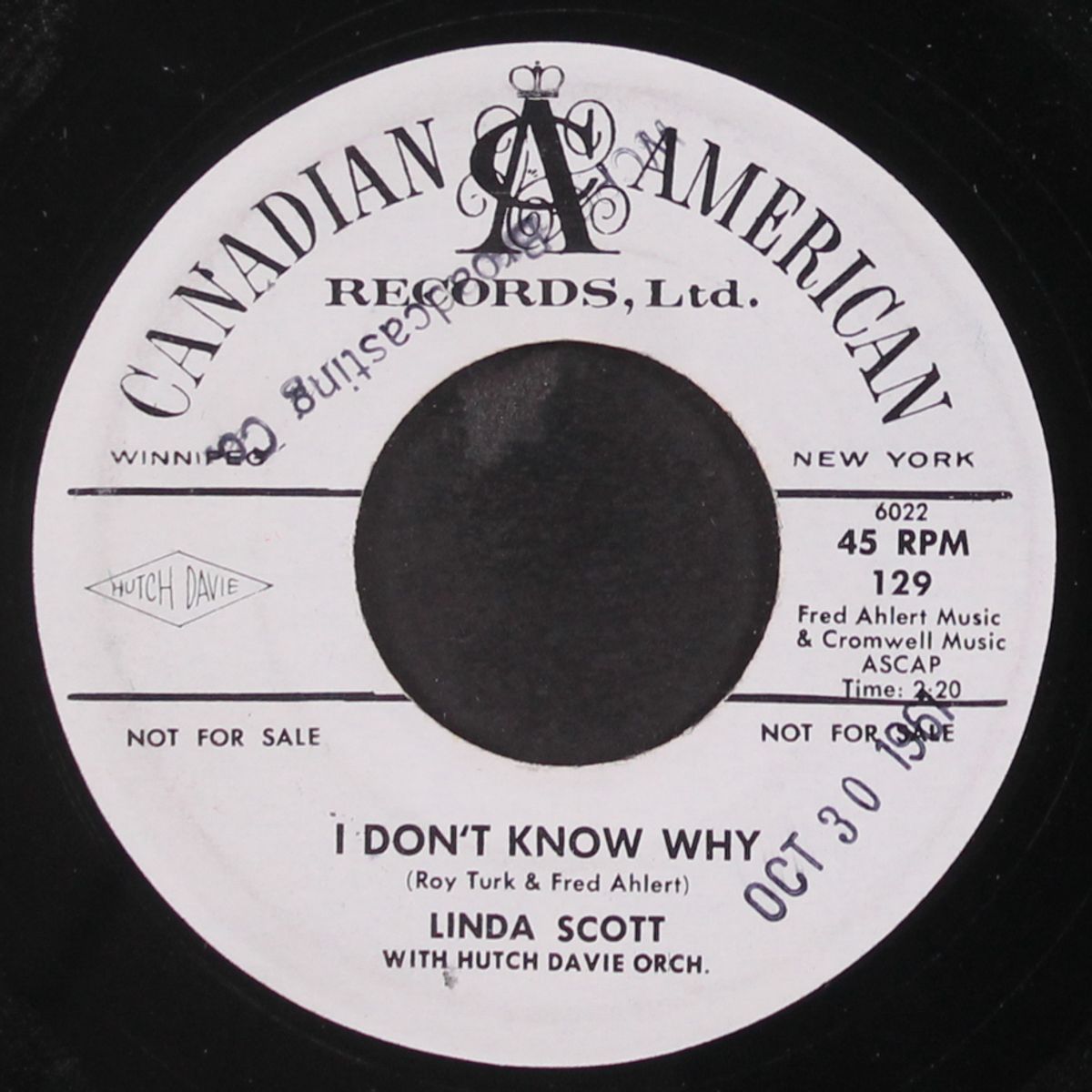 i don't know why by LINDA SCOTT
