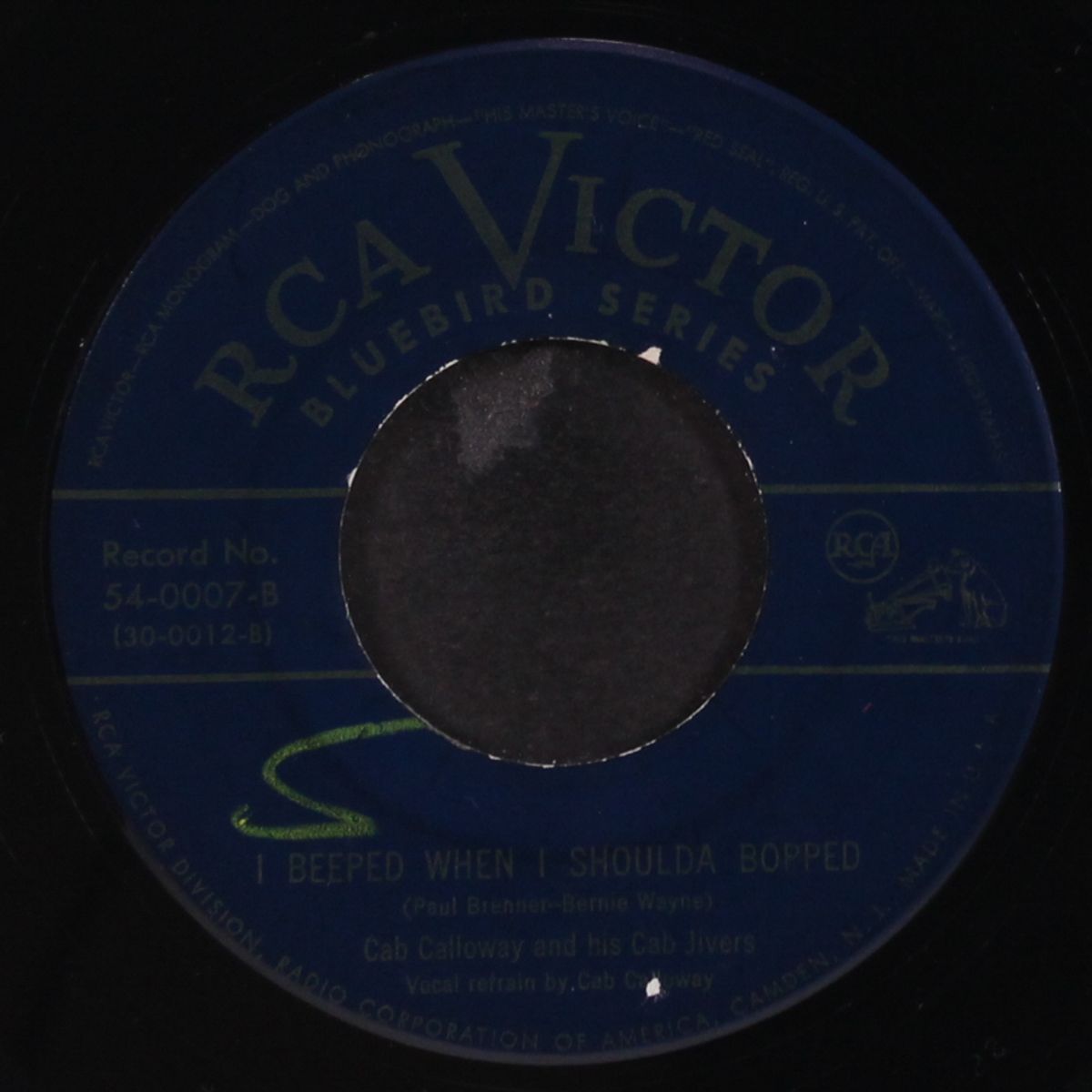 rooming house boogie / i beeped when i shoulda bopped by CAB CALLOWAY