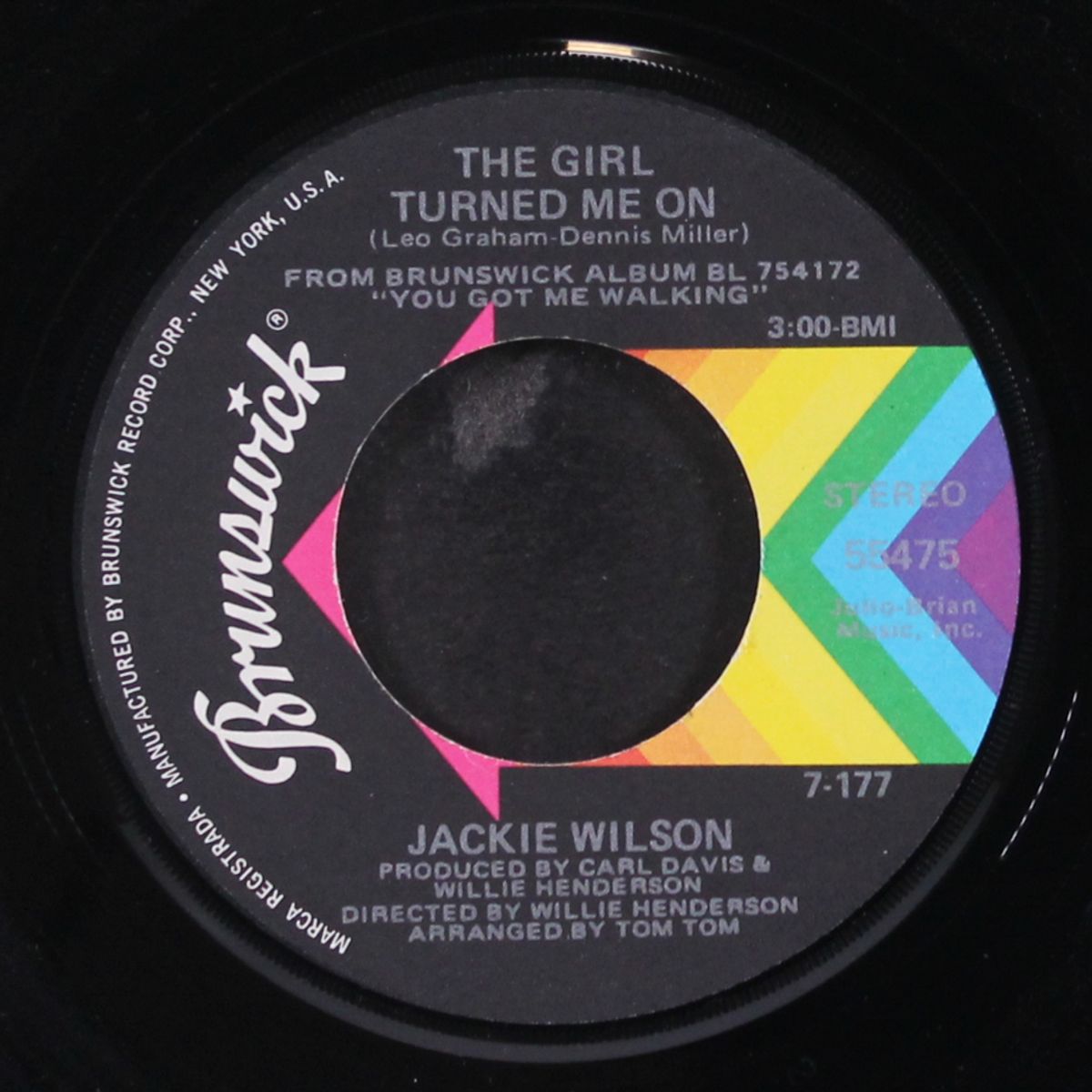 forever and a day / the girl turned me on by JACKIE WILSON