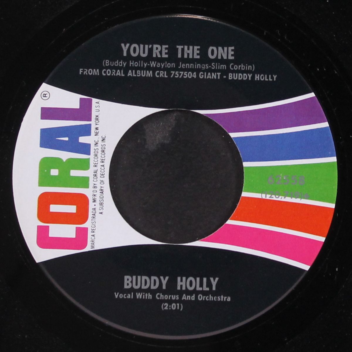 love is strange / you're the one by BUDDY HOLLY
