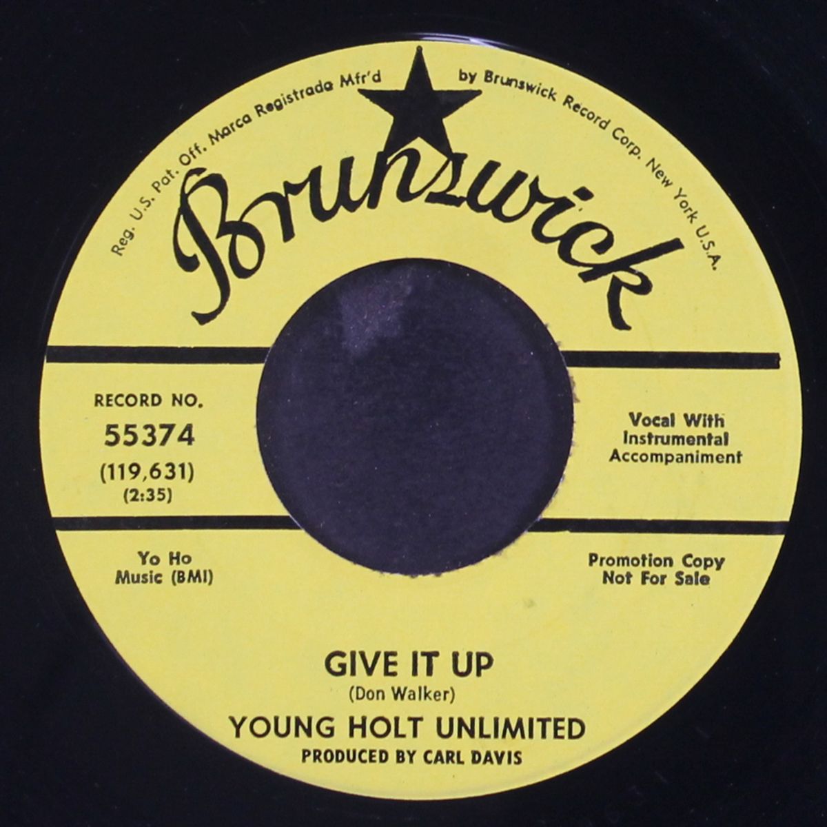 soul sister / give it up by YOUNG HOLT UNLIMITED