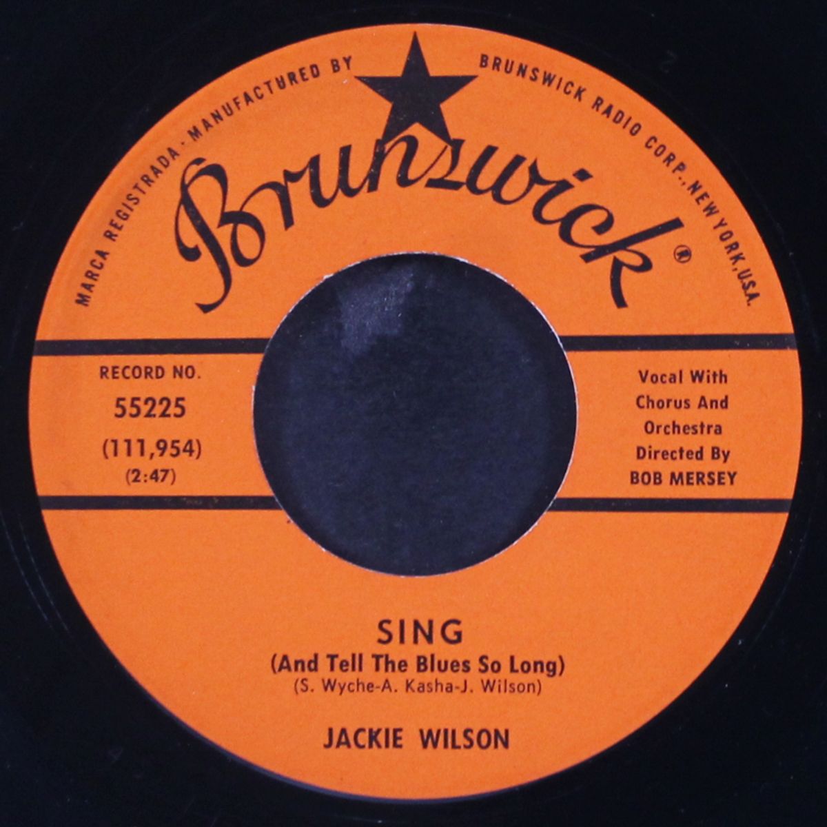 sing / hearts by JACKIE WILSON