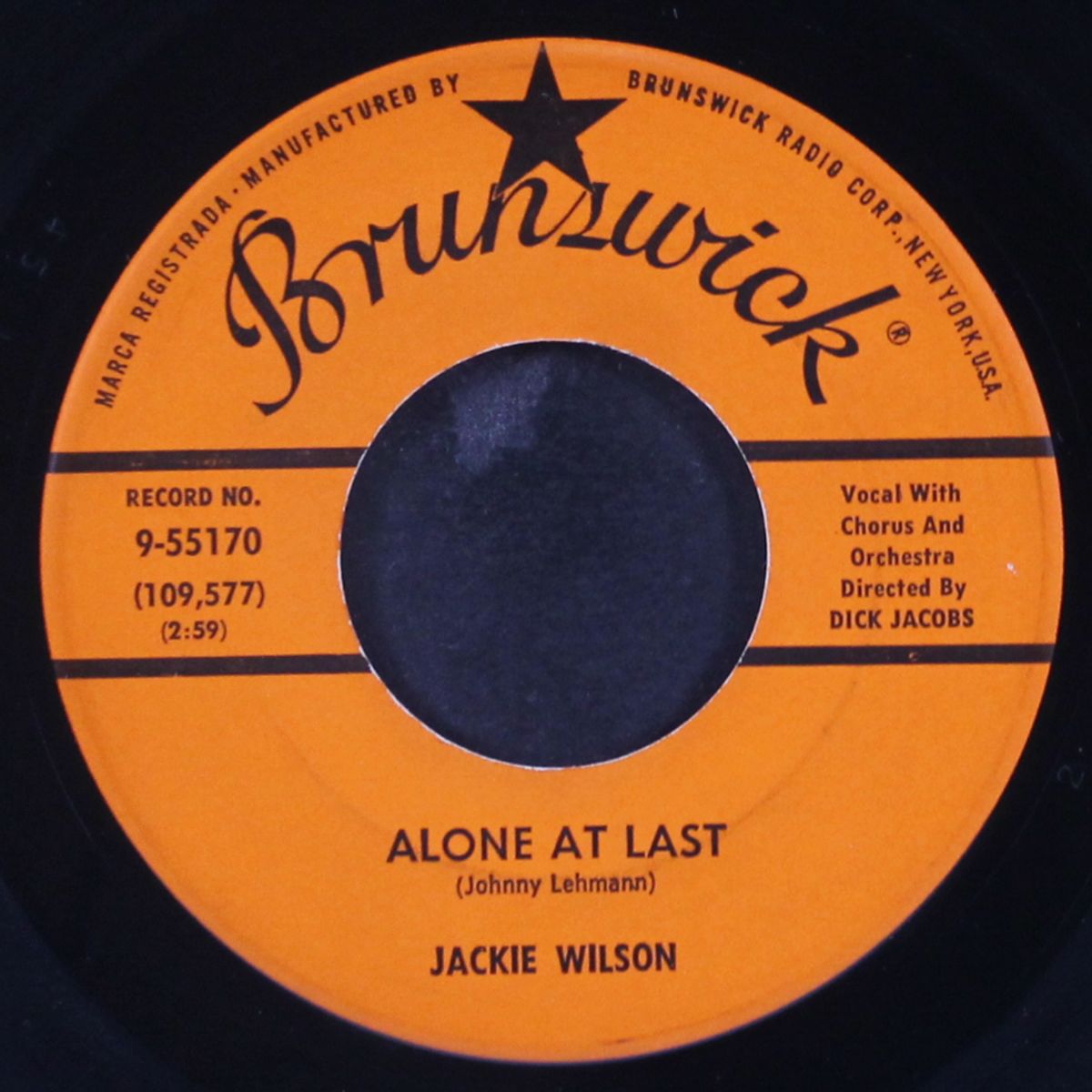 am i the man / alone at last by JACKIE WILSON