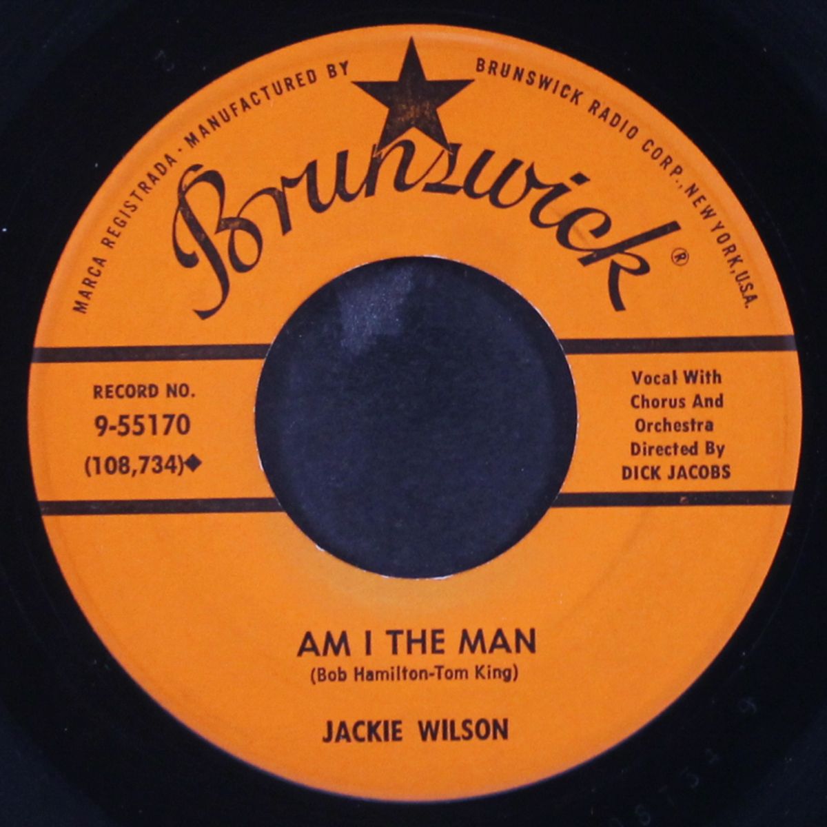 am i the man / alone at last by JACKIE WILSON
