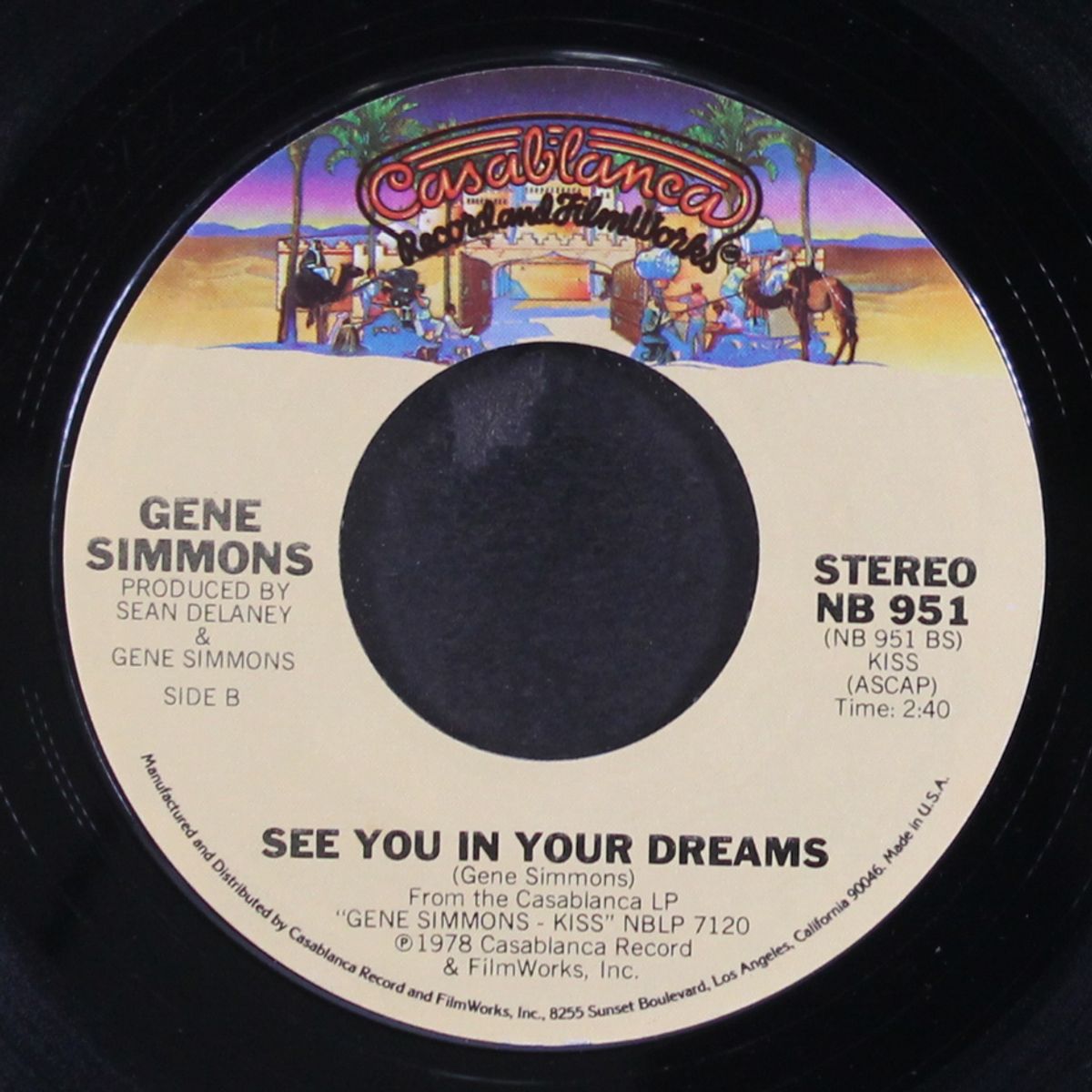 radioactive / see you in your dreams by GENE SIMMONS