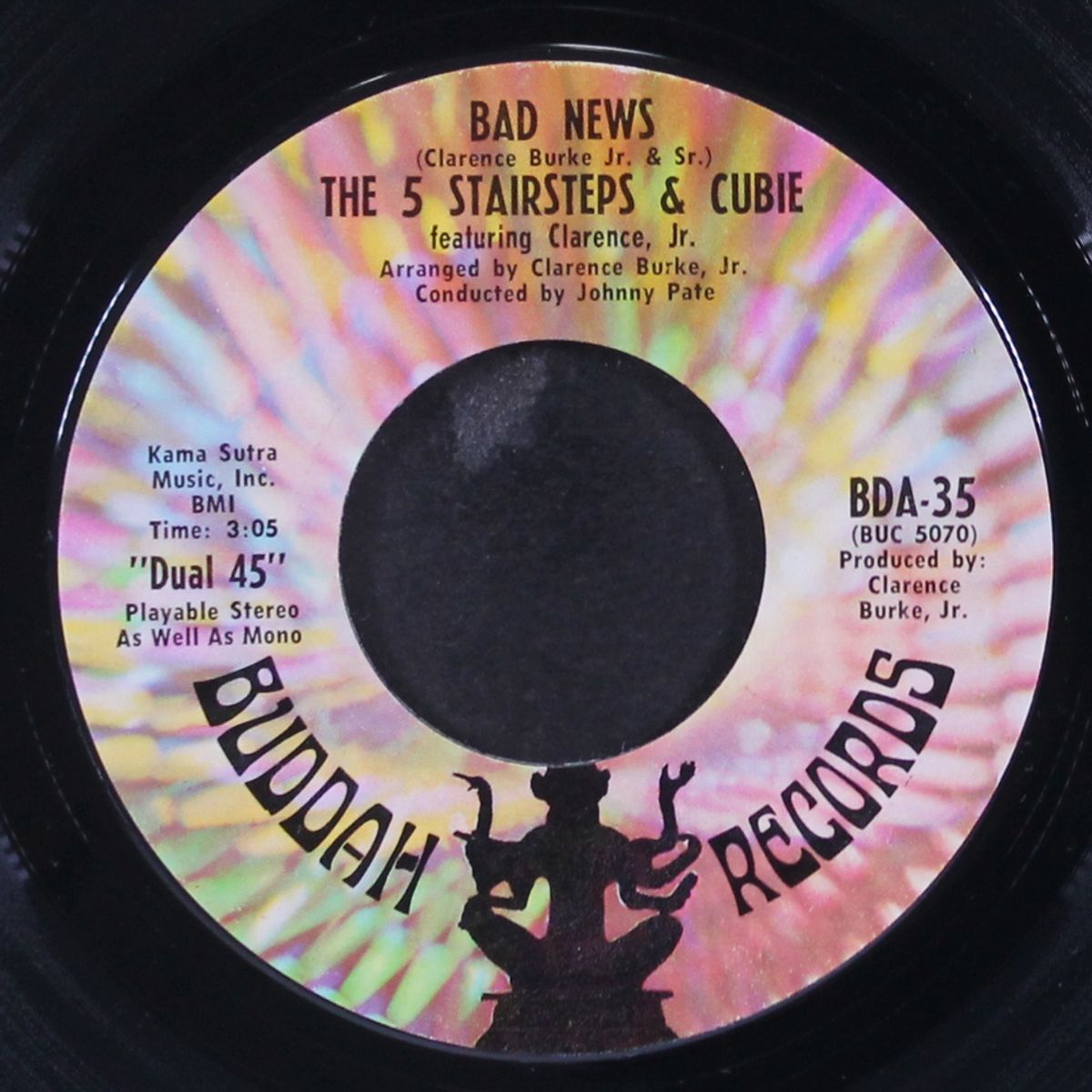the shadow of your love / bad news by FIVE STAIRSTEPS & CUBIE