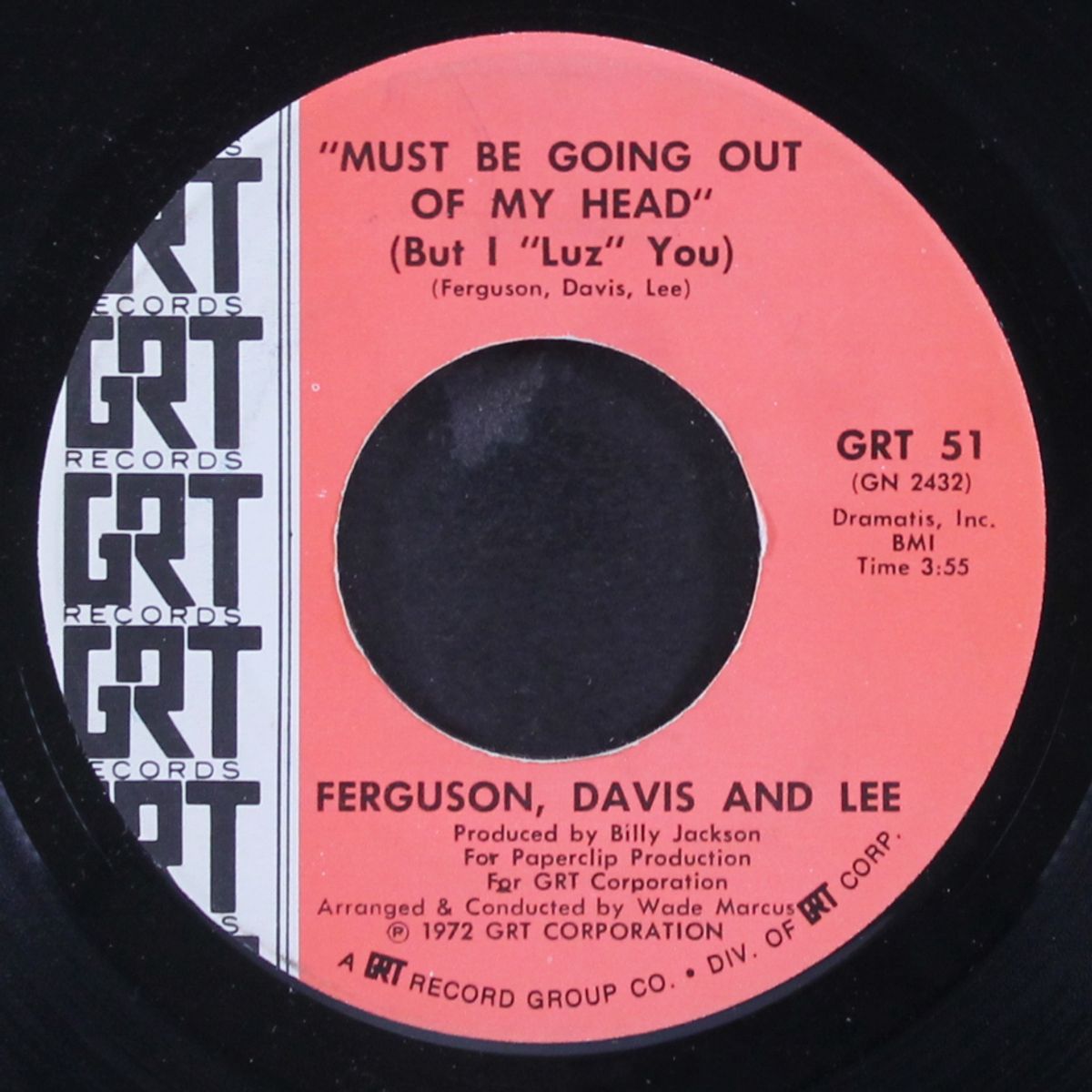 must be going out of my head / please don't cha' mention by FERGUSON, DAVIS & LEE