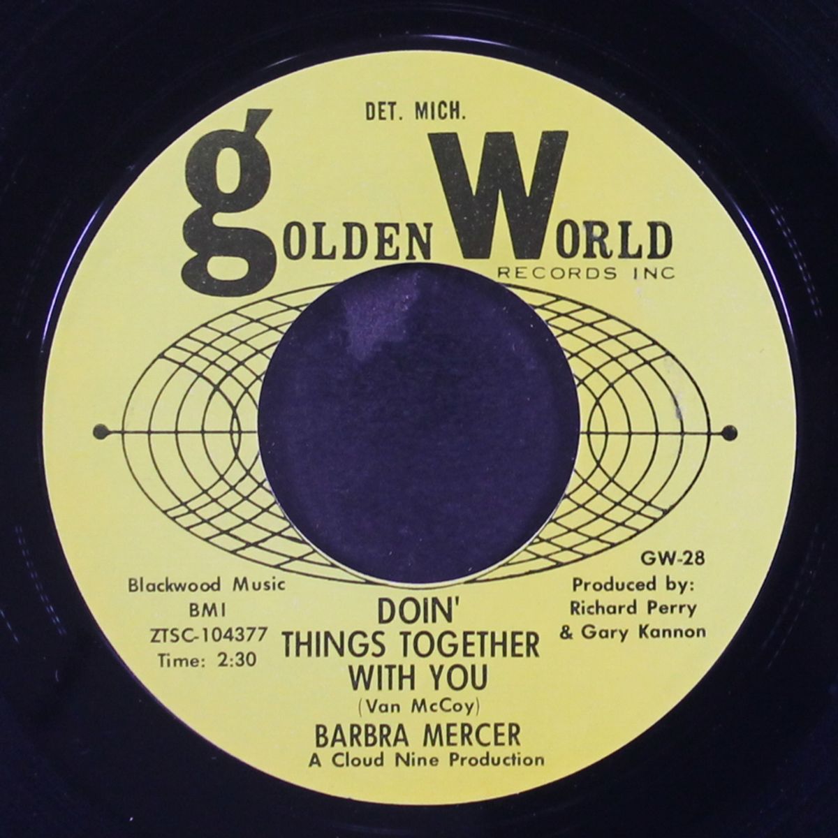 nobody loves you like me / doin' things together with you by BARBRA MERCER