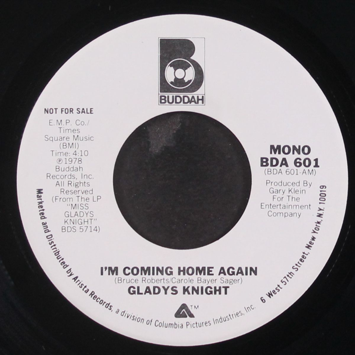 i'm coming home again / mono by GLADYS KNIGHT