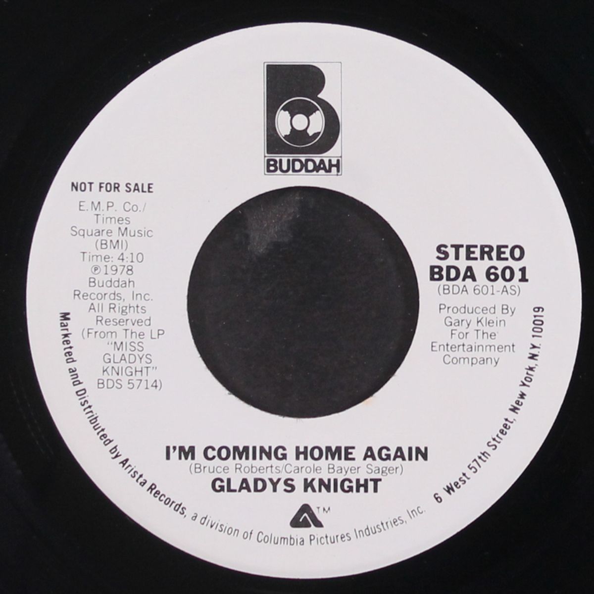 i'm coming home again / mono by GLADYS KNIGHT