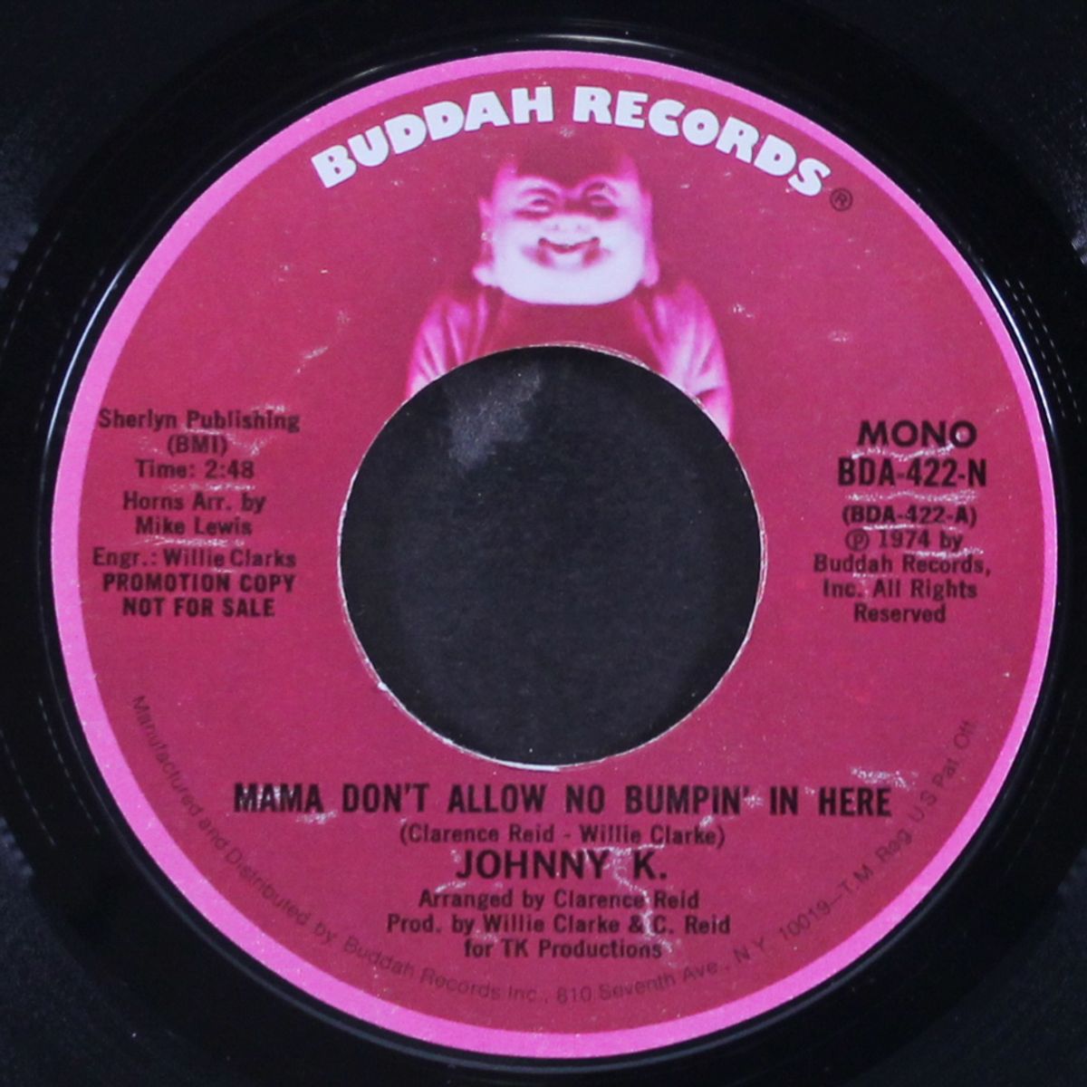 mama don't allow no bumpin' in here / mono by JOHNNY K.