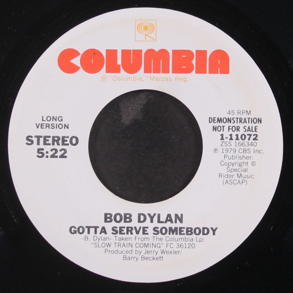 gotta serve somebody / short by BOB DYLAN
