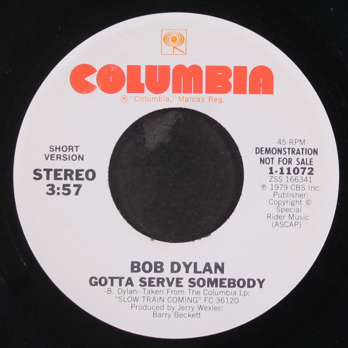 gotta serve somebody / short by BOB DYLAN