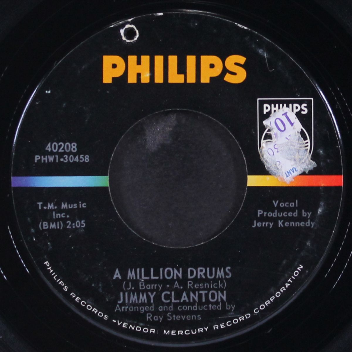 if i'm a fool for loving you / a million drums by JIMMY CLANTON