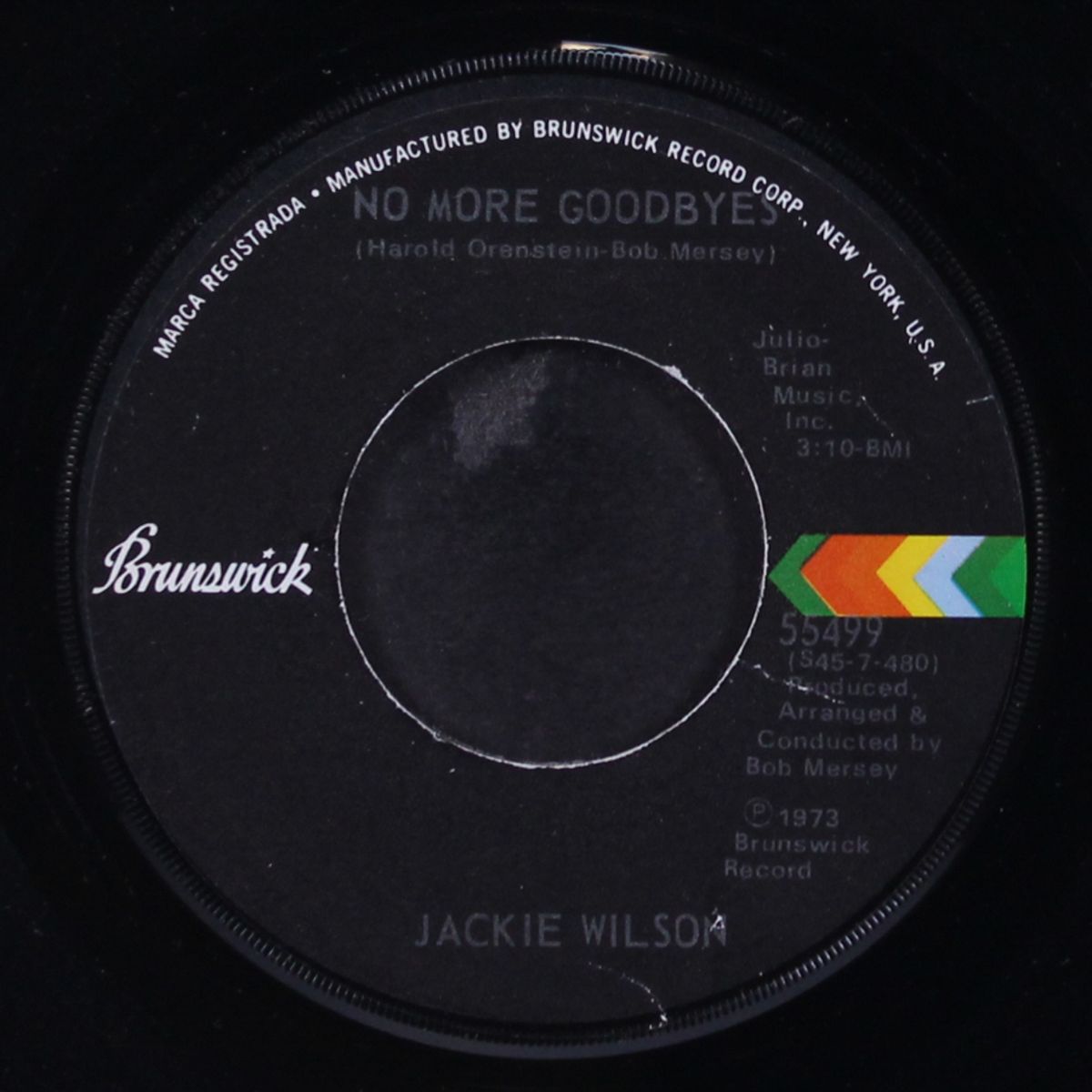 sing a little song / no more goodbyes by JACKIE WILSON