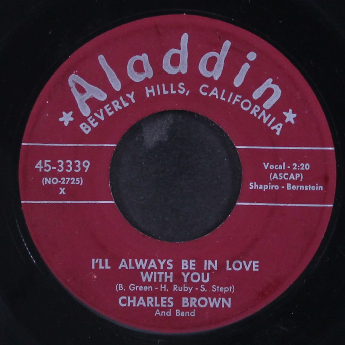 i'll always be in love with you / soothe me by CHARLES BROWN