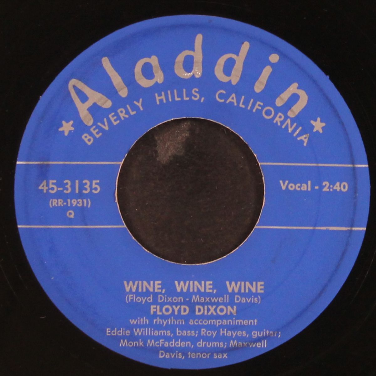 wine, wine, wine / call operator 210 by FLOYD DIXON