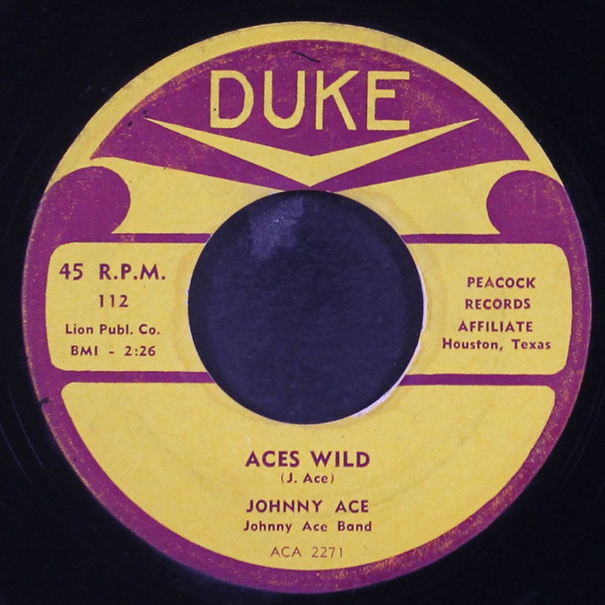the clock / aces wild by JOHNNY ACE