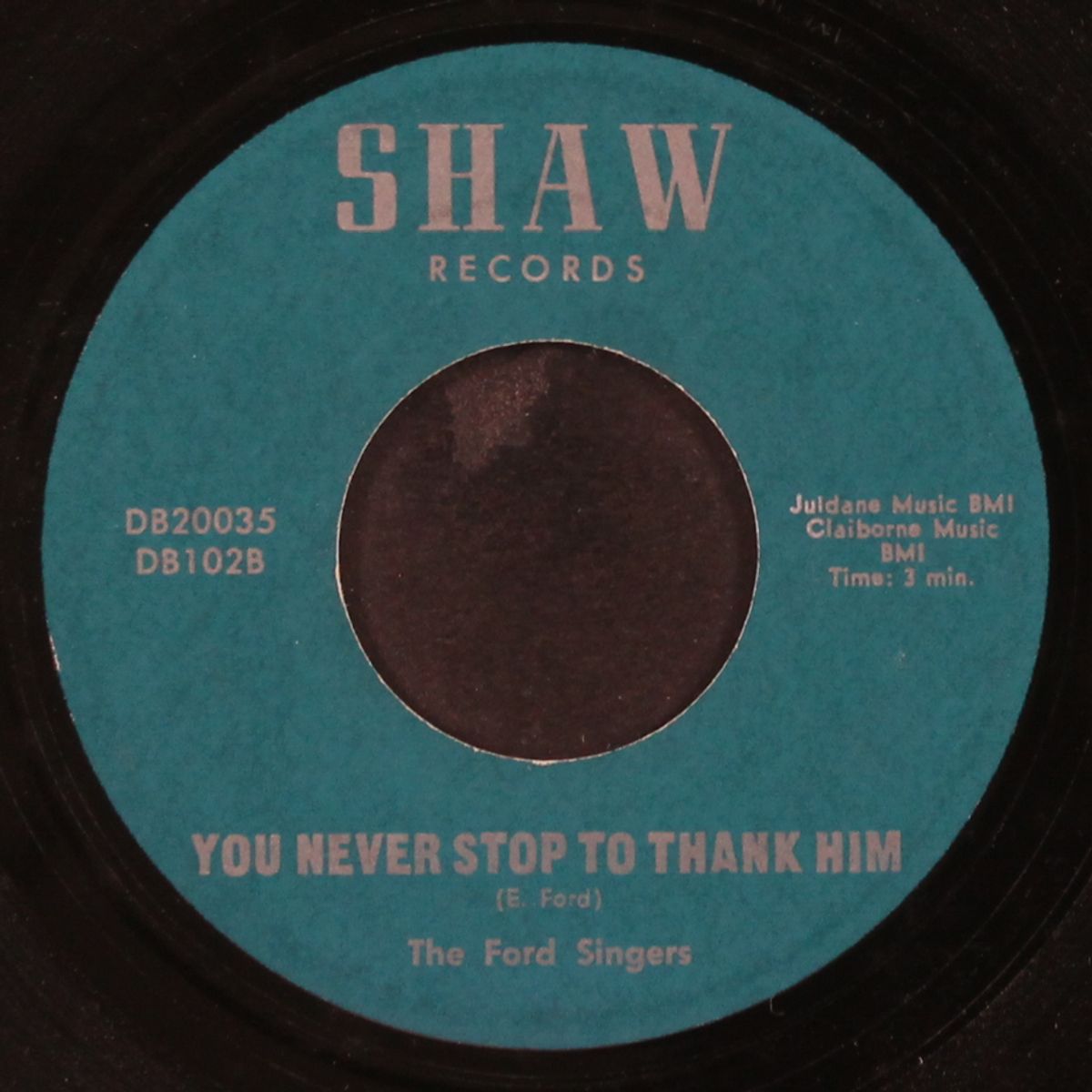 you can't fool the lord by FORD SINGERS