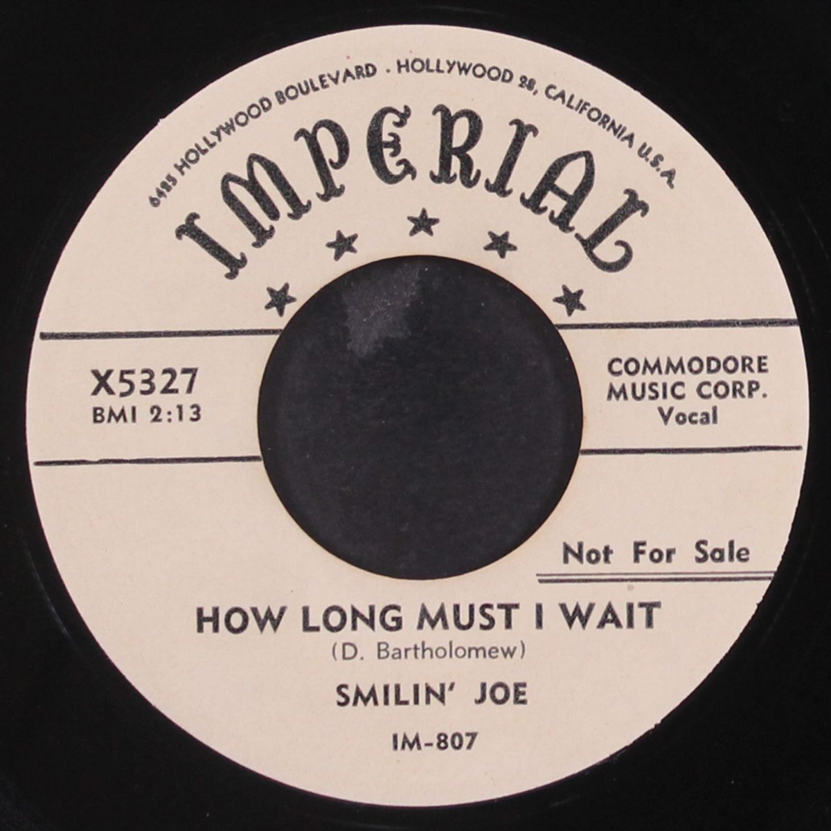 sleepwalking woman / how long must i wait by SMILIN' JOE