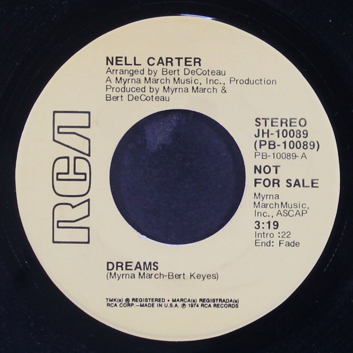 dreams / mono by NELL CARTER