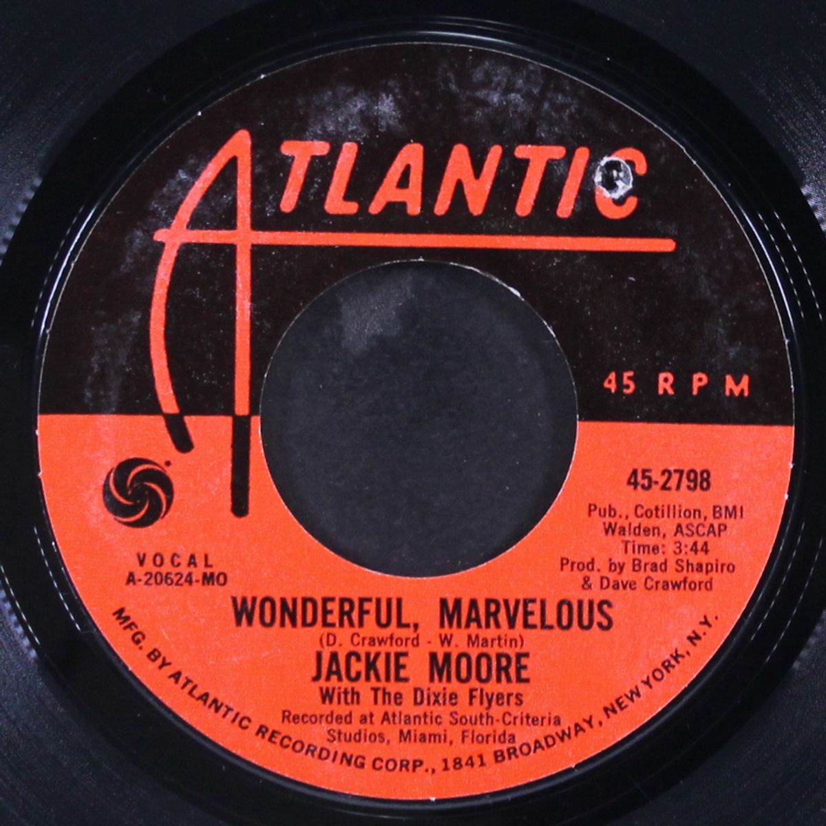 wonderful, marvelous / sometimes it's got to rain by JACKIE MOORE