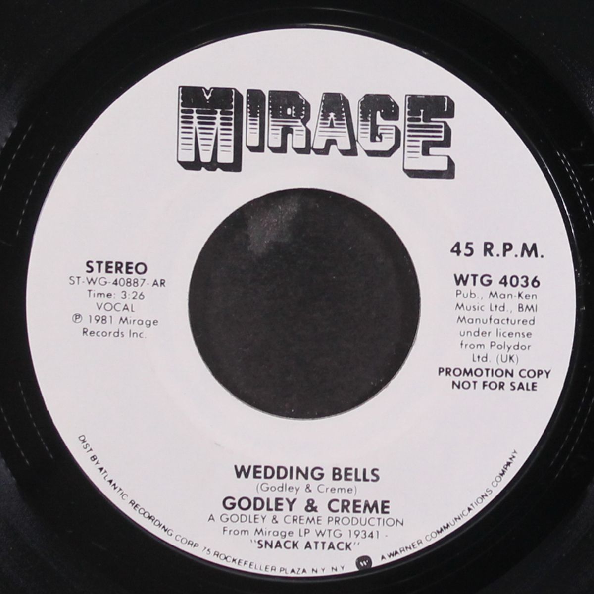 wedding bells / mono by GODLEY & CREME