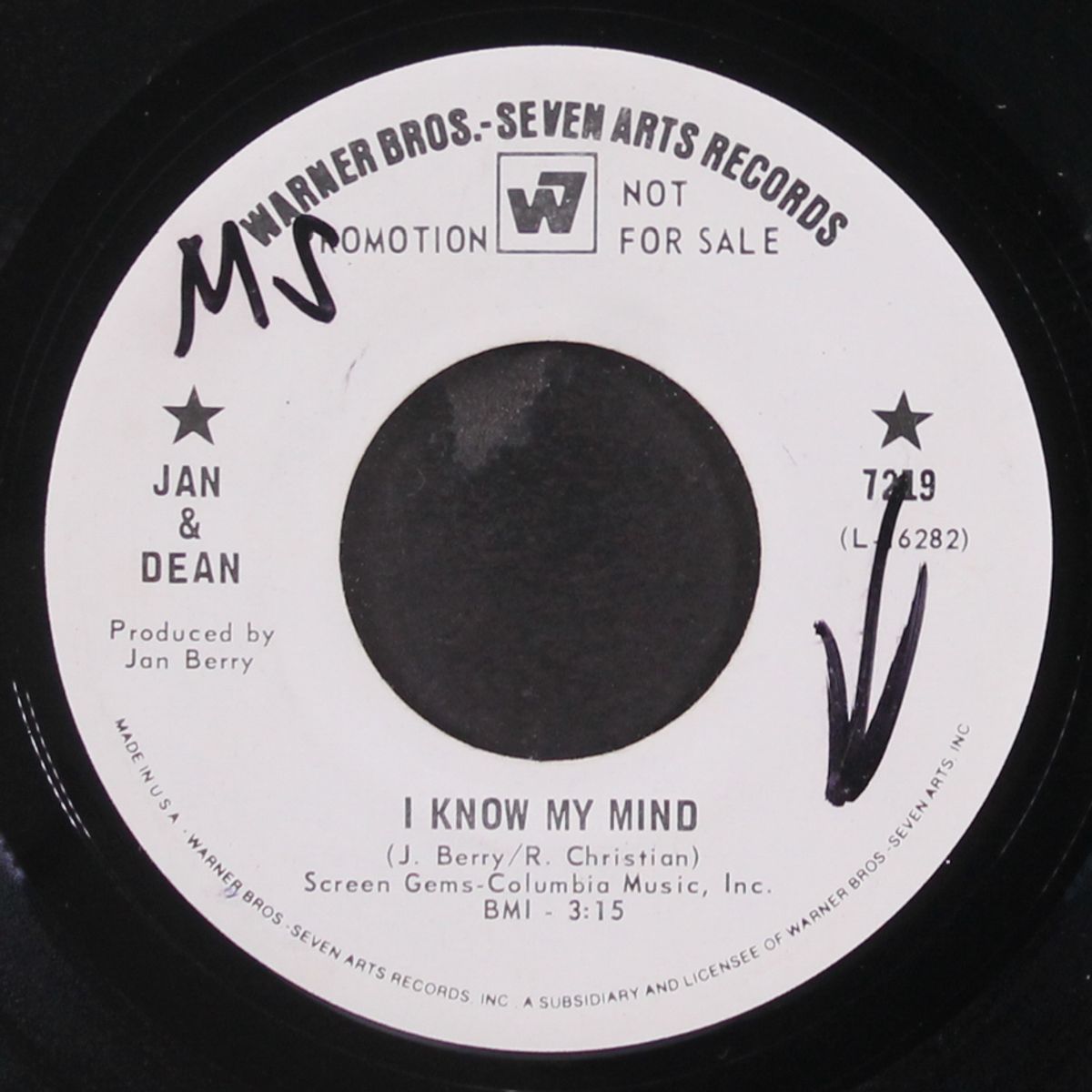 laurel and hardy / i know my mind by JAN & DEAN