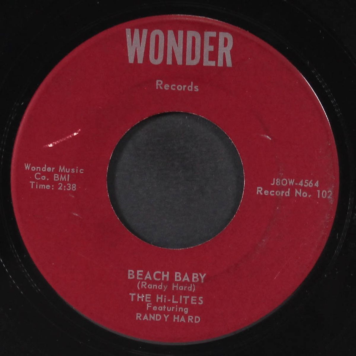 beach baby / one love for me by RANDY HARD & HI-LITES
