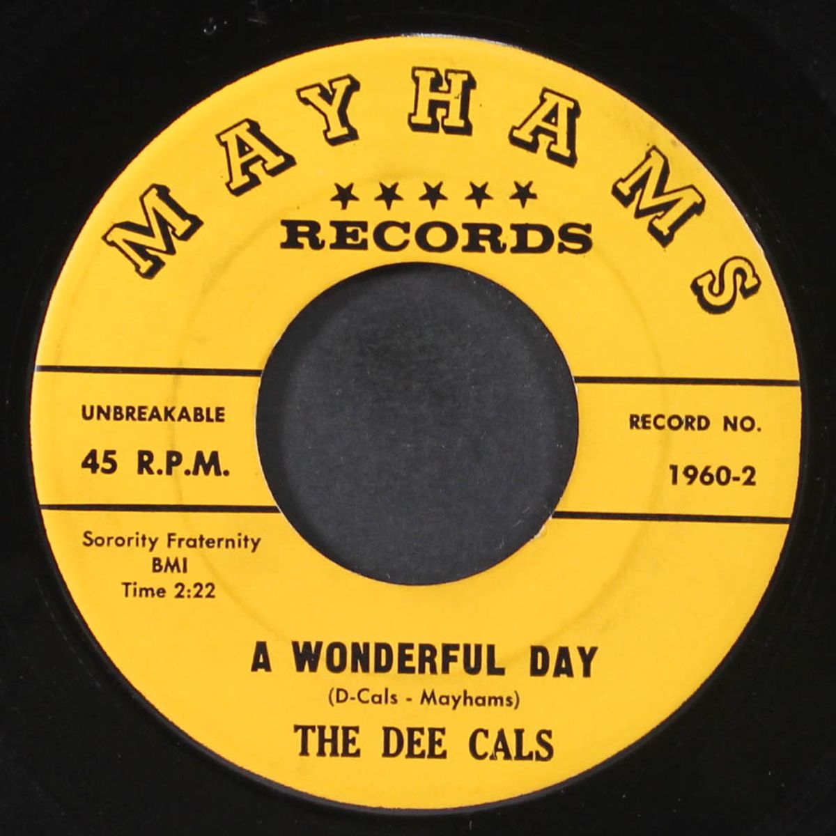 stars in the blue what should i do / a wonderful day by DEE CALS