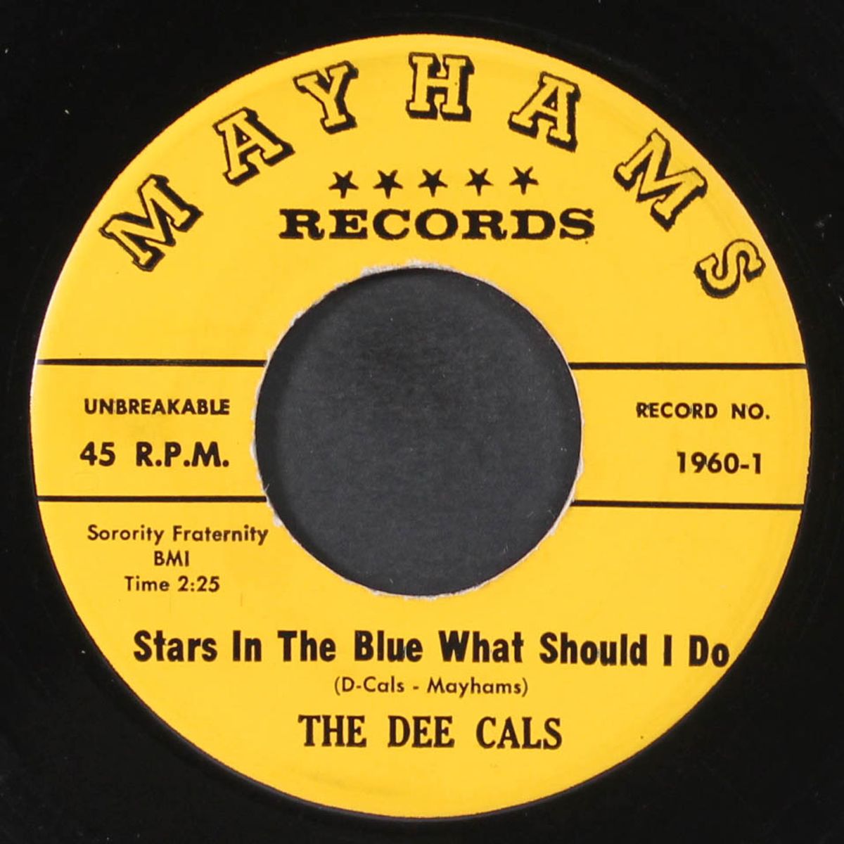 stars in the blue what should i do / a wonderful day by DEE CALS