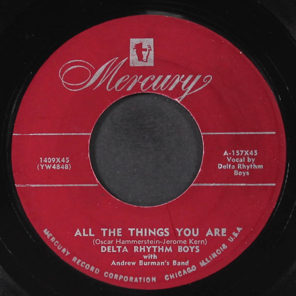 lover come back to me / all the things you are by DELTA RHYTHM BOYS