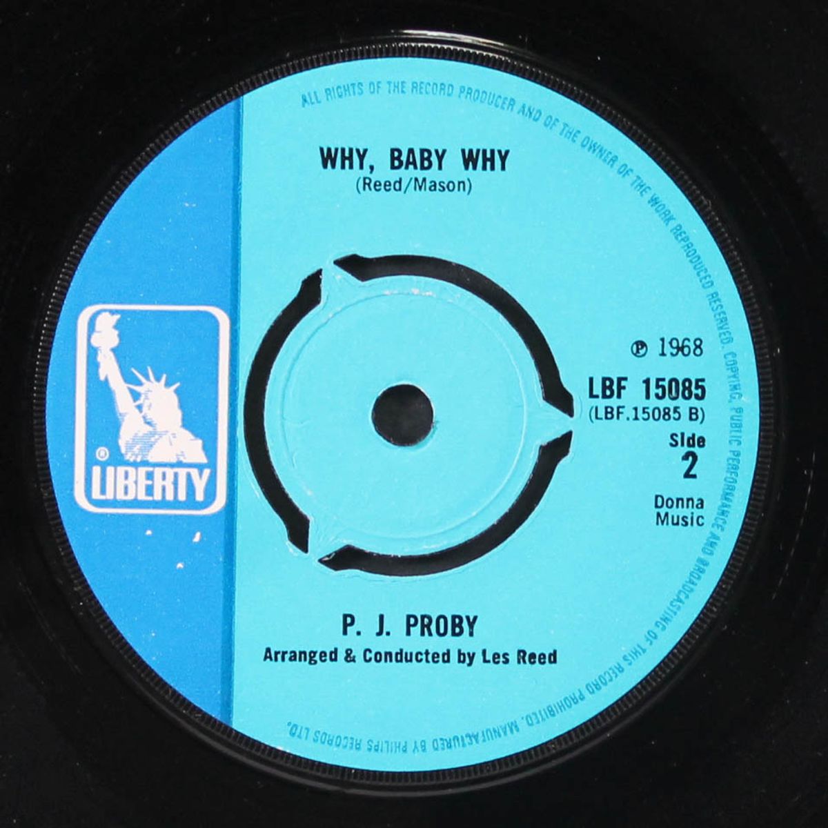 what's wrong with my world / why baby why by P.J. PROBY