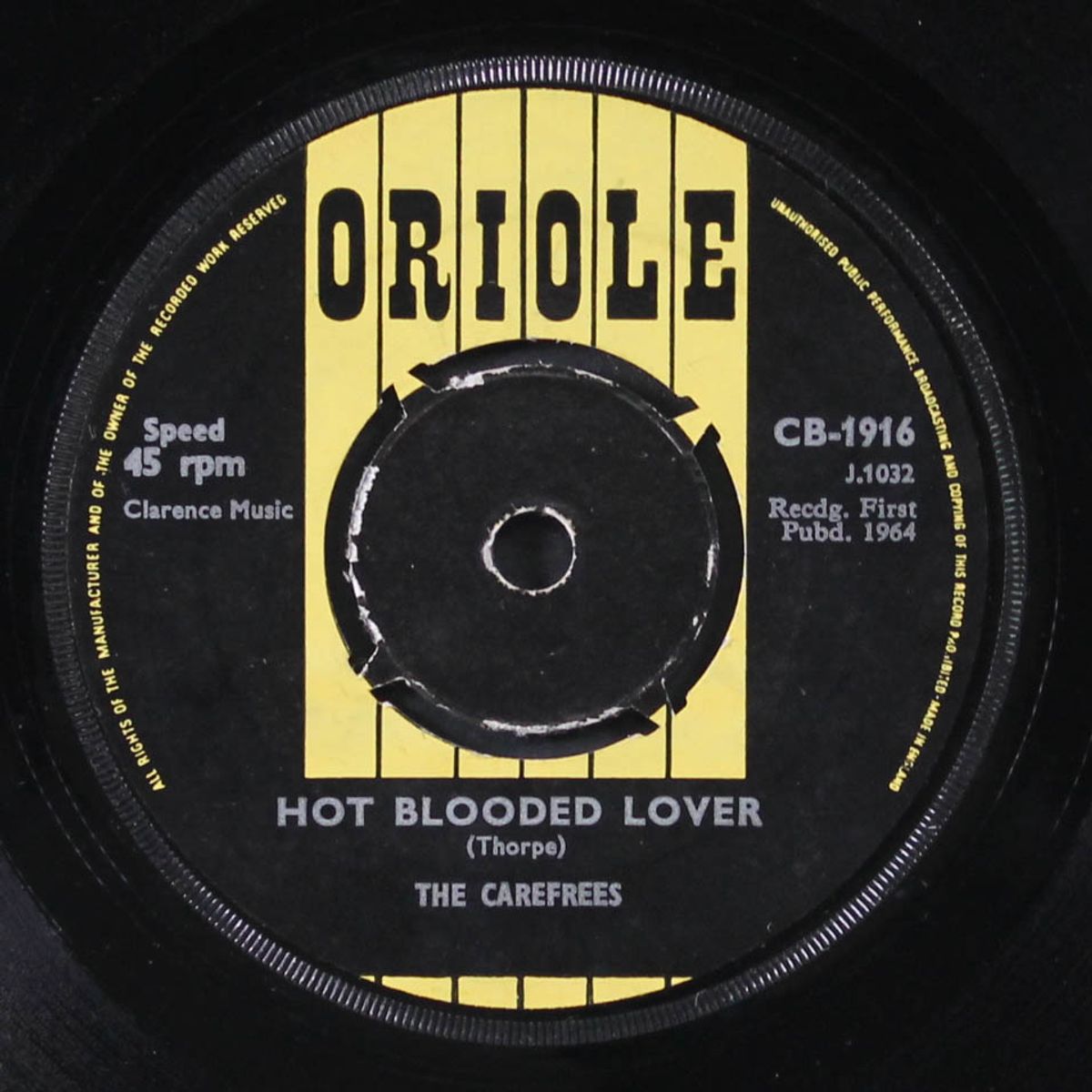 we love you beatles / hot blooded lover by CAREFREES