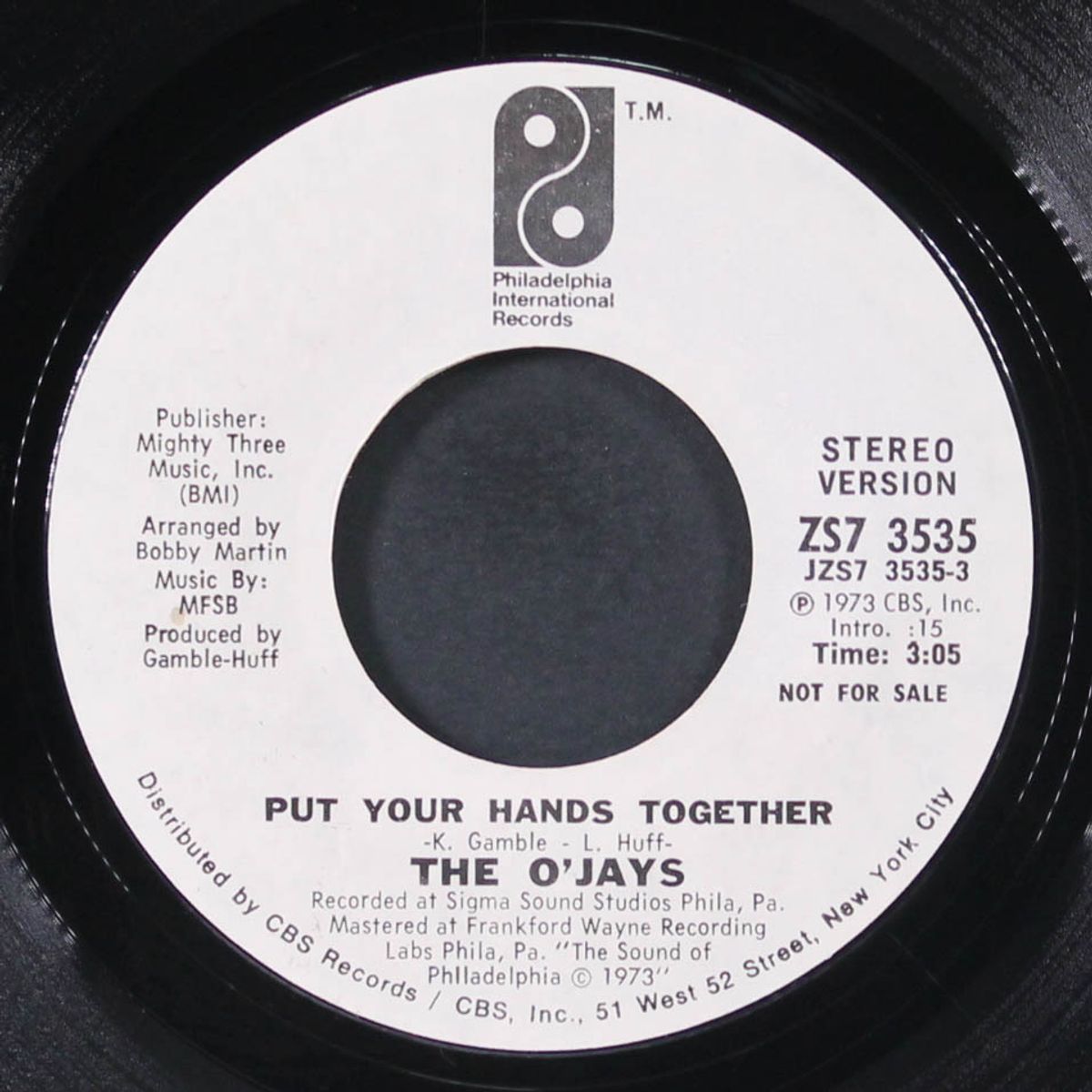 put your hands together by O'JAYS