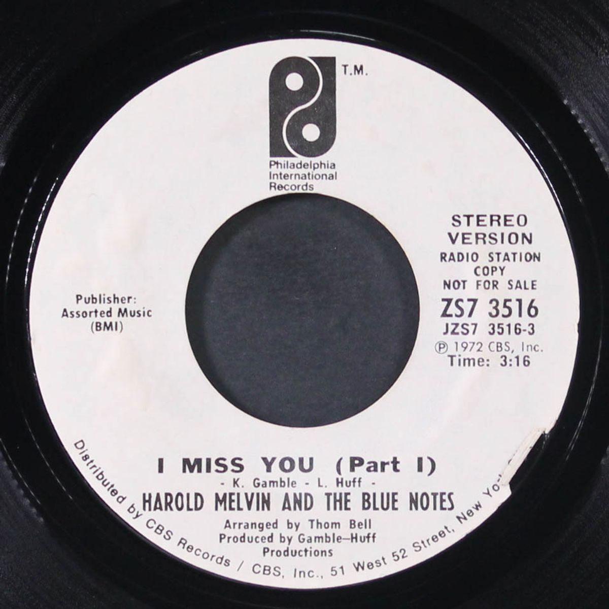 i miss you by HAROLD MELVIN & BLUE NOTES