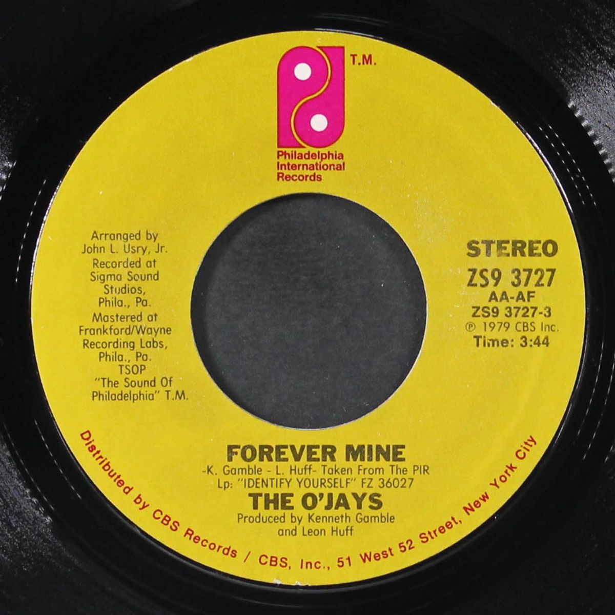 forever mine / get on out and party by O'JAYS