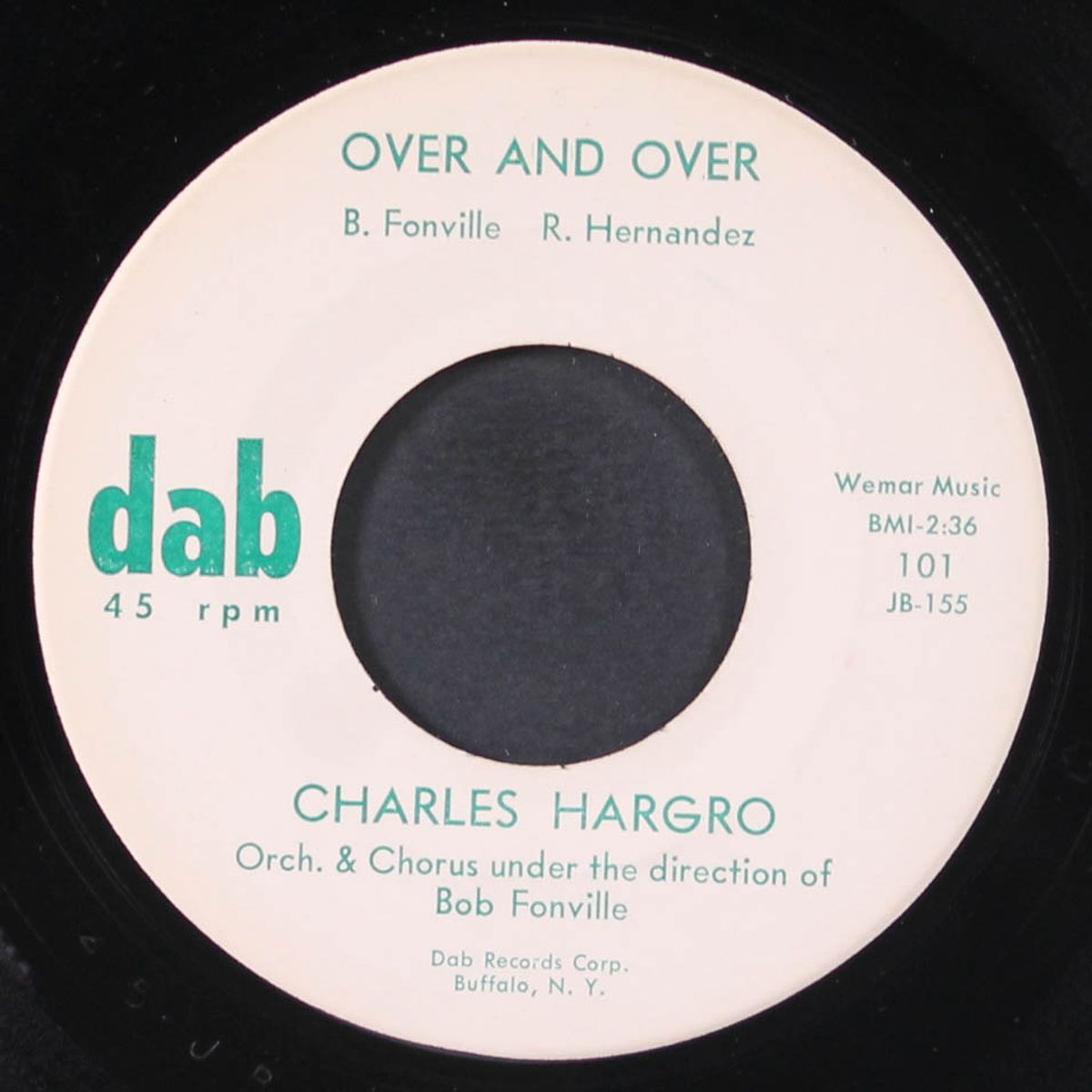 baby oh baby / over and over by CHARLES HARGRO & GROUP